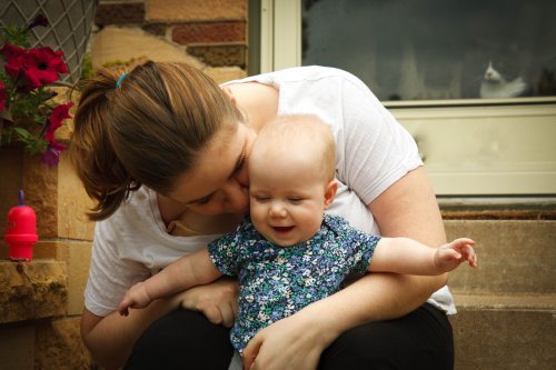 Sonja at eight months